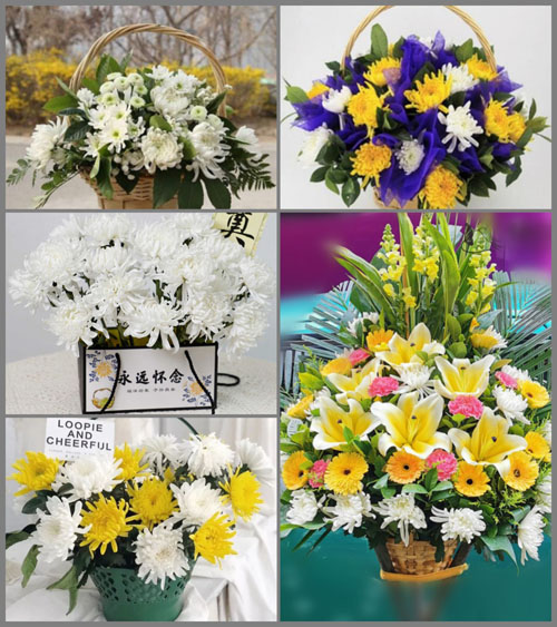 四川宜宾长宁县花滩镇白事提篮配送